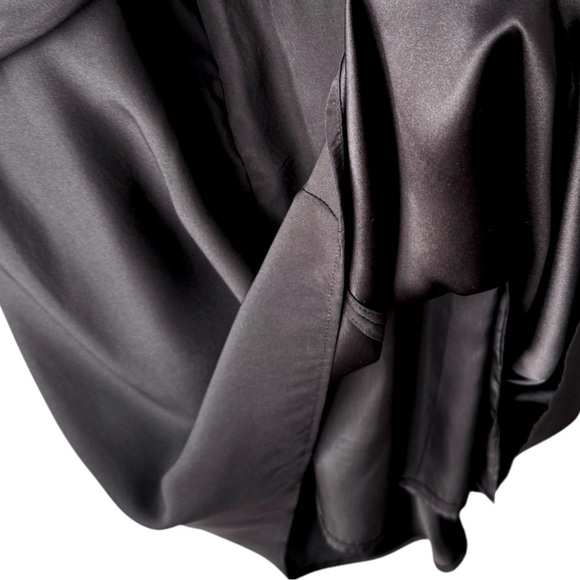 GAUGE81 EUC Black Izu Silk Minidress Size 38 - Picture 13 of 13